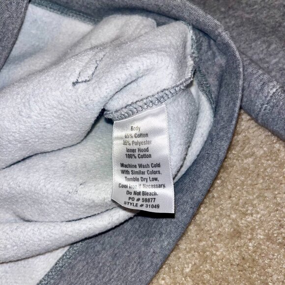 Balloon Fiesta 2019 Large Long Sleeve Gray Unisex Hoodie - Picture 3 of 5